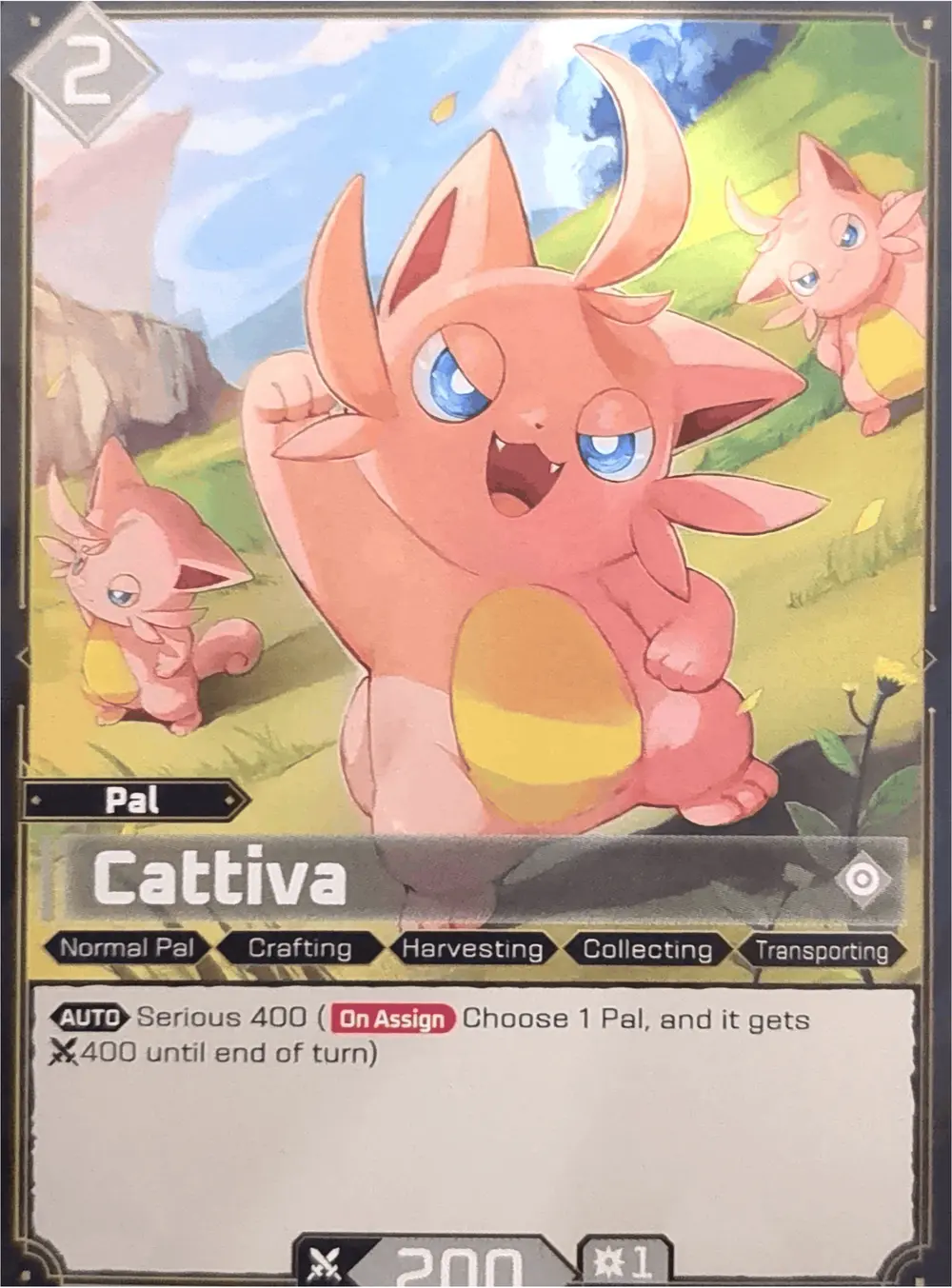 Cattiva English prototype demo card